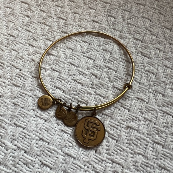 Alex and Ani San Francisco Giants Good Bracelet with Charm - Picture 2 of 4